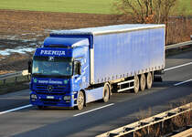 MB Actros 1848 auf der A61 bei Rheinbach - 10.01.2011