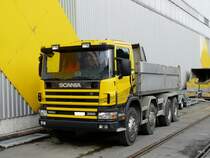 Scania 114c 380 Kipper in Kriens am 15.01.2011