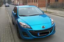 Mazda 2, am 28.01.2011 in Lehrte.