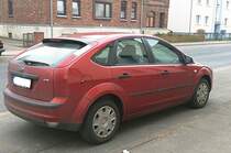 Ford Focus am 30.01.2011 in Lehrte.