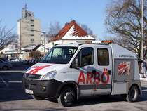 IVECO-50C15 des ARB wurde zu einer Panne am Bahnhofsvorplatz in Ried gerufen;110129