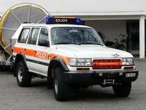 Toyota Polizeiauto der Kantons Polizei Bern ( Abt.Seepolizei )BE 280564 unterwegs in Biel / Bienne am 02.03.2008