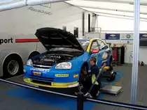 Chevrolet Lacetti der ADAC Procar 2009 auf dem Sachsenring am 20.09.2009