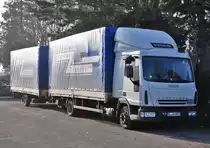 Iveco 80E18 Eurocargo Tandemzug in Euskirchen - 30.01.2011