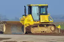 Komatsu 51PX Planierraupe in Zlpich - 30.01.2011