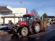 CASE-CX90 mit kleinem Viehhnger;101221