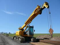 Sennebogen 613 B, gesehen im 36100 Petersberg-Marbach am 30.03.08