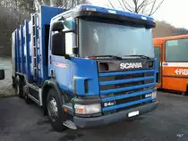 Scania 94D 260 Mllwagen in Solothurn am 06.02.2011