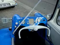 Messerschmitt, Kabinenroller, der  Pilotensitz  - der Flugzeugkonstrukteur lt sich nicht verleugnen, Oldtimertreffen FR-Hochdorf Sept.2007