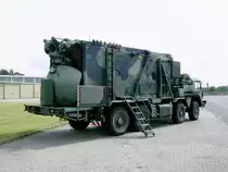 MAN 10 t GL 8x8 der Bundeswehr,  Heckansicht, gesehen 01.06.2006 in Berlin.