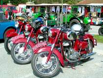 PUCH 250SGS  in Reih und Glied anlsslich einer Oldtimerausstellung, St.Martin/Innkr. 080330