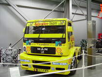 Ein MAN Renn Truck in Technik Museum Speyer am 19.02.11