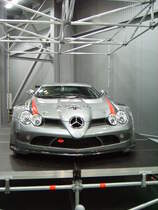 Der Mercedes-Benz SLR 722 GT in Technik Museum Speyer am 19.02.11