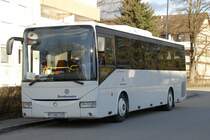 Iveco Crossway der Bundeswehr am 07.02.2008 in Fssen, anl. einer Gelbnisfeier