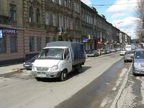 GAZ GAZELLE in Lviv, Ukraine 24-03-2008.