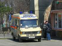 Mercedes Bohgdan Rettungswagen in Lviv 28-03-2008.