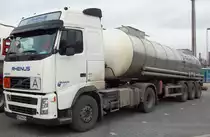 VOLVO FH 400 euro 5 RHENUS Logistics Spedition B�tef�hr aus Duisburg in Herten 26.02.2011