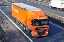 DAF XF 105.460  CVIJIC  auf der A61 in Miel - 17.02.2011