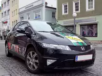 HONDA-CIVIC wurde von einem Autohaus einem SVR-Ried Spieler zur Verf�gung gestellt;110213