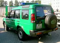Land Rover Discovery der Bundespolizei, Heckansicht, gesehen beim Tag der offenen T�r 2007.