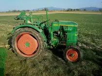 Deutz Ackerschlepper, luftgek�hlter Diesel mit 15PS aus der Modellreihe FL514, Baujahr 1955, M�rz 2011