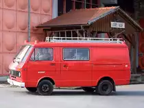 LT35 ehem.Feuerwehrfahrzeug, dient nun einer Familie als fahrbarer Untersatz;110311