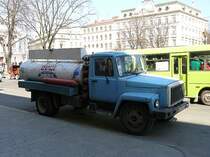 Wasserwagen fotografiert in Lviv, Ukraine am 29-03-2008.