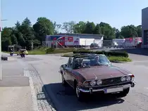 Triumph Stag Convertible w�hrend einer Oldtimerausfahrt;100912 - 