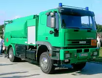 Iveco EuroTrakker Flugfeldtankwagen der Bundespolizei, gesehen 2007 beim Tag der offenen T�r, in Berlin.