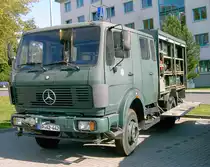 Mercedes-Benz 1017 Taucherausr�stungswagen der Bundespolizei, gesehen beim Tag der offenen T�r 2007, bei Berlin.