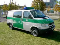 VW Transporter T4 der Bundespolizei, gesehen beim Tag der offenen T�r bei Berlin 2007.
