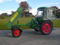 Mein Fendt GTS 231, Baujahr 1978 nach 6 Monaten Generalberholung mit meinem Freund Michl. Foto vom 31.10.2010.