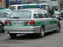 BMW Touring 5er-Serie der Bundespolizei am 05.04.08 in Frankfurt/M