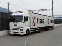 MAN TAG 18.440 mit Pritschenaufbau in Rothrist am 12.03.2011