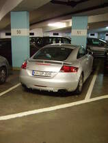 Ein Audi TT verfeinert von Abt Sportsline in Heidelberg am 20.03.11
