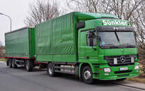 MB Actros 1844 Hngerzug  Snkler  in Euskirchen - 16.03.2011
