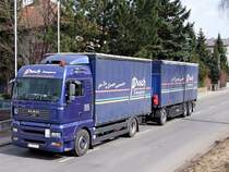 MAN TGA38.440 aus dem Berchtesgadener-Land auf sterreichs Bundesstraen;110311