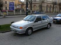 LADA 2115 in Ivano Frankivsk, Ukraine am 26-03-2008.