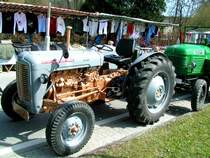 Massey-Ferguson 35x mit dem Baujahr 1957 bei der Oldtimerparade in St.Martin/Innkr. 080330