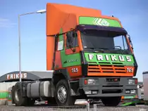 Steyr 19S36 der Spedition Frikus wartet auf den Verkauf. Aufgenommen am 8.3.2009