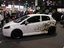 Fiat Punto in Volksm�rchenstil. Foto: 27.03.2011 Carstyling Tuning Show Budapest.
