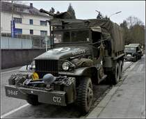 Ein weiterer LKW Prime Over 6x6, 6t, 6Zyl Herkules Motor HXD mit 180 Ps, war mit von der Partie bei der 22. Winter Rally belgischer Militrfahrzeuge, aufgenommen in Wiltz am 05.02.2011.