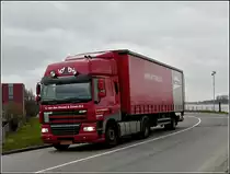 DAF CF Sattelzug aufgenommen in der N�he von Dordrecht am 10.03.2011.