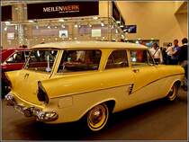 Ford Taunus 17m, Bj 1959, 1,7 ltr, 60 PS. Techno Classica am 02.04.2011. 