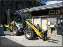 Diesen Kramer Radlader habe ich am 18.07.2010 an der Bahnstation auf der Schynige Platte in der Schweiz fotografiert.