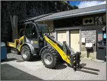 Diesen Kramer Radlader habe ich am 18.07.2010 an der Bahnstation auf der Schynige Platte in der Schweiz fotografiert.