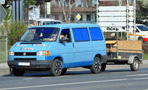 Volkswagen T4 mit Hnger (Schrotthndler) in Euskirchen - 24.03.2011