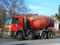 ACTROS-4141 ist wieder am Weg zur Betriebssttte;110120