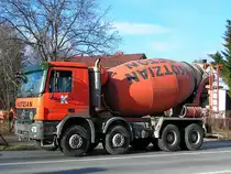 ACTROS-4141 ist wieder am Weg zur Betriebsst�tte;110120