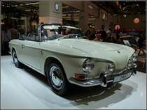 VW Karmann-Gia Cabriolet aus dem Jahre 1961. Techno Classica 02.04.2011.  